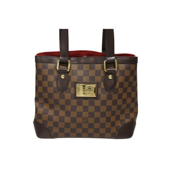 Louis Vuitton Damier Hampstead handbag brown logo - Picture 2 of 8